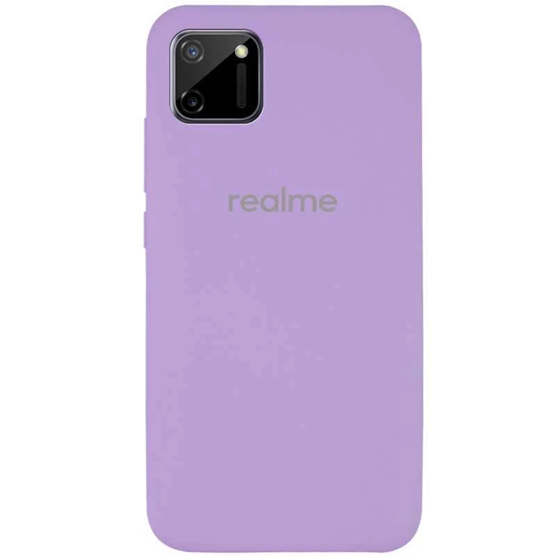 

Чохол Silicone Case з закритим низом на Realme C11 (Бузковий / Lilac)