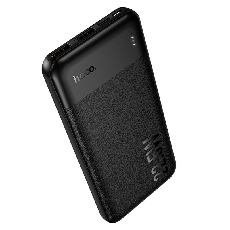 Портативний ЗП Power Bank Hoco J159 Essence 22.5W+PD20W 10000 mAh – Black. Фото 6 з 6