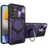 Ударопрочный чехол Bracket Ringstand с защитной шторкой для камеры для Samsung Galaxy A16 4G/5G – Purple. Фото 1 из 4
