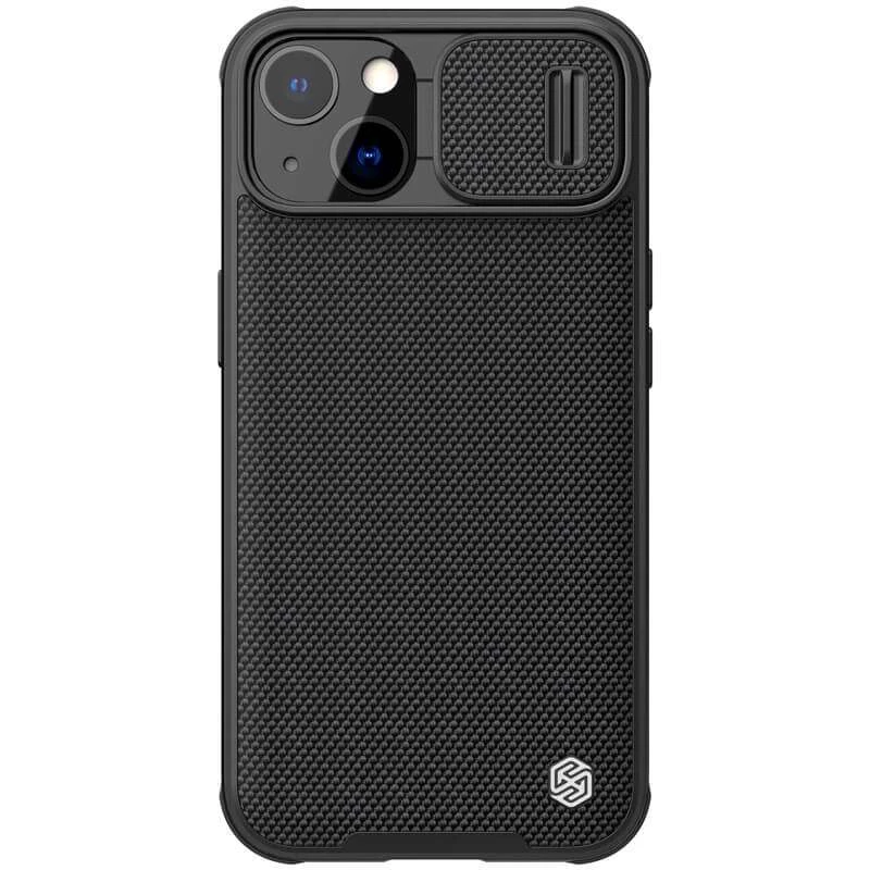 

Текстурний чохол Nillkin TPU+PC зі шторкою для камери на Apple iPhone 13 Pro (6.1") (Чорний)