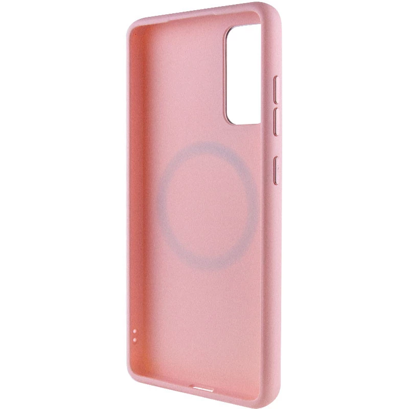 TPU чохол Bonbon з металевими кнопками та MagSafe на Samsung Galaxy S23 – Рожевий / Light Pink. Фото 7 з 9