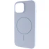 Чохол Silk Full Protective (AA) NO LOGO with Magnetic Fit для Apple iPhone 14 (6.1") – Блакитний / Lilac Blue. Фото 2 з 6