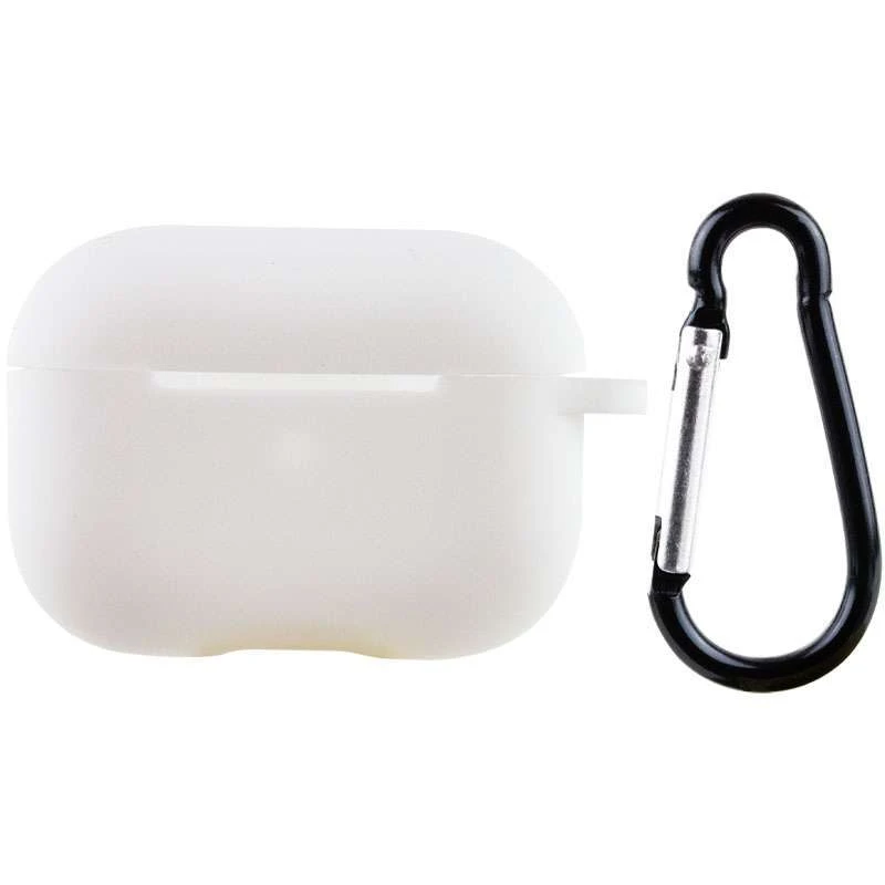 

Силіконовий футляр для навушників AirPods Pro (Білий / White)