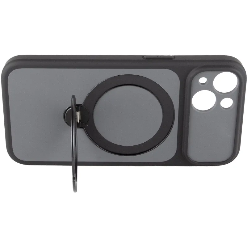 Чехол Ummi Full Camera with Magnetic Fit HQ Ring для Apple iPhone 13 (6.1") – Black. Фото 8 из 10