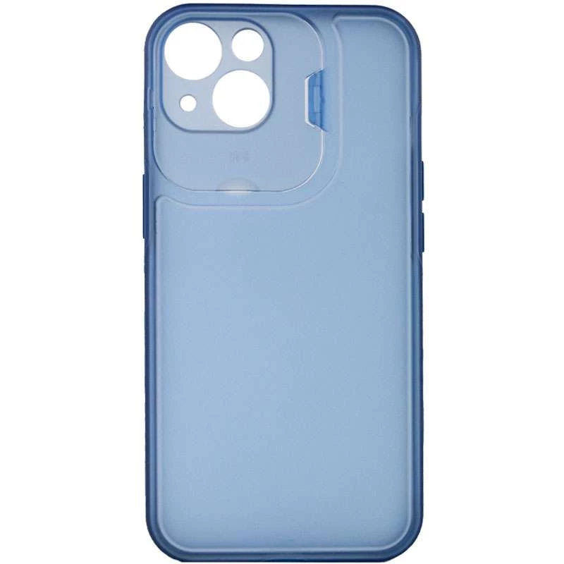 TPU+PC чехол OpenCam для Apple iPhone 13 (6.1") – Синий. Фото 1 из 7