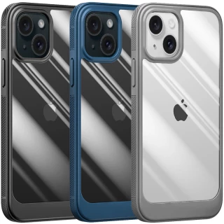 Силиконовый чехол с плотным ободком для Apple iPhone 15 (6.1") фото 1 из 2