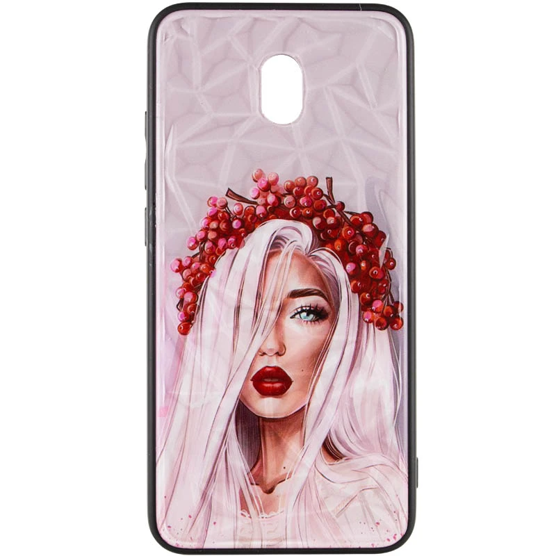 Скляний чохол Prisma Ladies на Xiaomi Redmi 8a – Ukrainian Girl. Фото 4 з 7