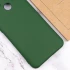 Чехол Silicone Case Lakshmi для TECNO POP 5 – Зеленый / Dark green. Фото 3 из 3