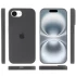 Чохол Silicone Case з закритим низом на Apple iPhone 17e (6.1") – Сірий / Dark Gray. Фото 5 з 6