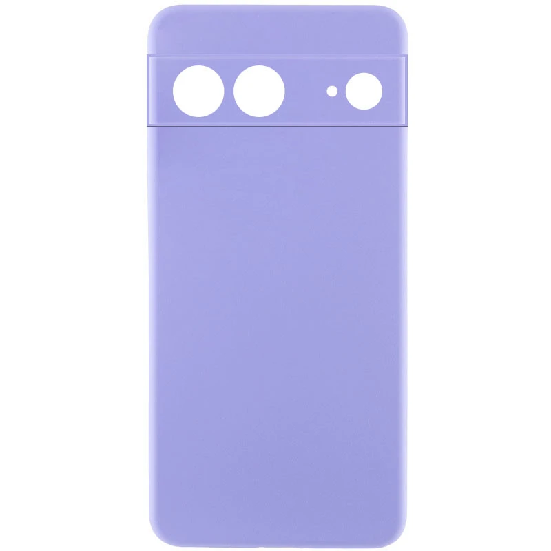 Чехол Silicone Case Lakshmi Premium з закритою камерою на Google Pixel 8 – Сиреневый / Dasheen. Фото 1 из 4