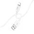 Дата кабель Hoco X87 Magic silicone USB to Lightning (1m) – White. Фото 3 з 6