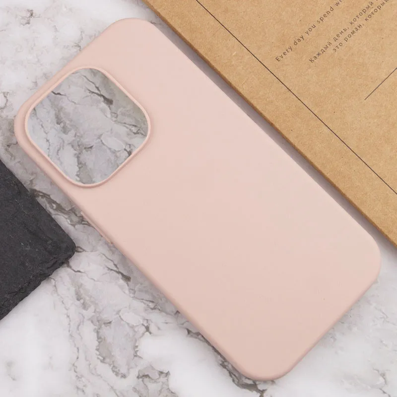 Чехол Silk Full Protective (AA) NO LOGO для Apple iPhone 14 Pro Max (6.7") – Розовый / Pink Sand. Фото 12 из 13