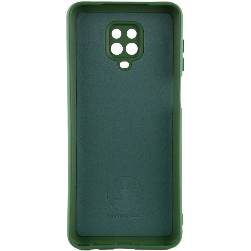 Чохол Silicone Case Lakshmi Premium L з закритою камерою на Xiaomi Redmi Note 9s / Note 9 Pro / Note 9 Pro Max – Зелений / Cyprus Green. Фото 2 з 2