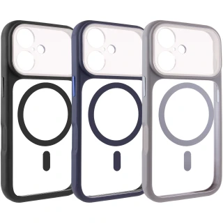 Чохол TPU+PC GETMAN Moon Clear with MagSafe для Apple iPhone 16