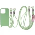 Чохол TPU two straps California на Apple iPhone 12 – Зелений / Pistachio. Фото 2 з 7