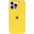 Чохол Silicone Case з закритим низом на Apple iPhone 13 Pro Max (6.7") – Жовтий / Yellow. Фото 3 з 8