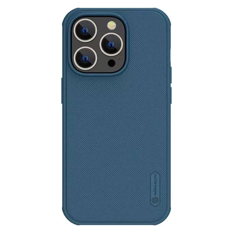 

Пластиковая накладка Nillkin Pro для Apple iPhone 14 Pro (6.1") (Синий / Blue), Синій / blue