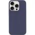 Чохол Silk (AA) NO LOGO with Magnetic Fit для Apple iPhone 17 Pro (6.3") – Темно-синій / Midnight blue. Фото 1 з 1