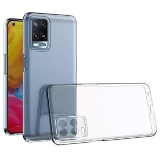 Ультратонкий силіконовий чохол 1,5 мм з захистом камери на Oppo A54 4G фото 1 з 3