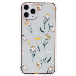 TPU+PC чохол з квітами на Apple iPhone 11 Pro (5.8") фото 1 з 3