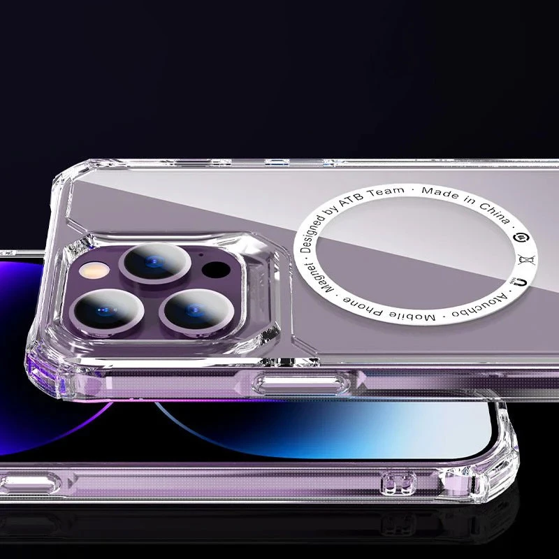 Чохол TPU Gorilla with MagSafe для Apple iPhone 16 Pro – Clear. Фото 3 з 5