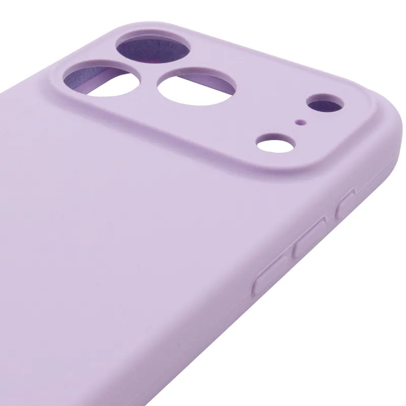 Чехол Silk Full Camera Protective (AA) NO LOGO для Apple iPhone 17 Pro Max (6.9") – Сиреневый / Lilac. Фото 4 из 5