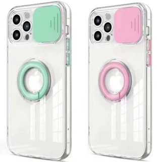 Силиконовый чехол ColorRing со шторкой для камеры для Apple iPhone 12 Pro (6.1") фото 1 Силиконовый чехол ColorRing со шторкой для камеры для Apple iPhone 12 Pro (6.1") фото 1 из 1