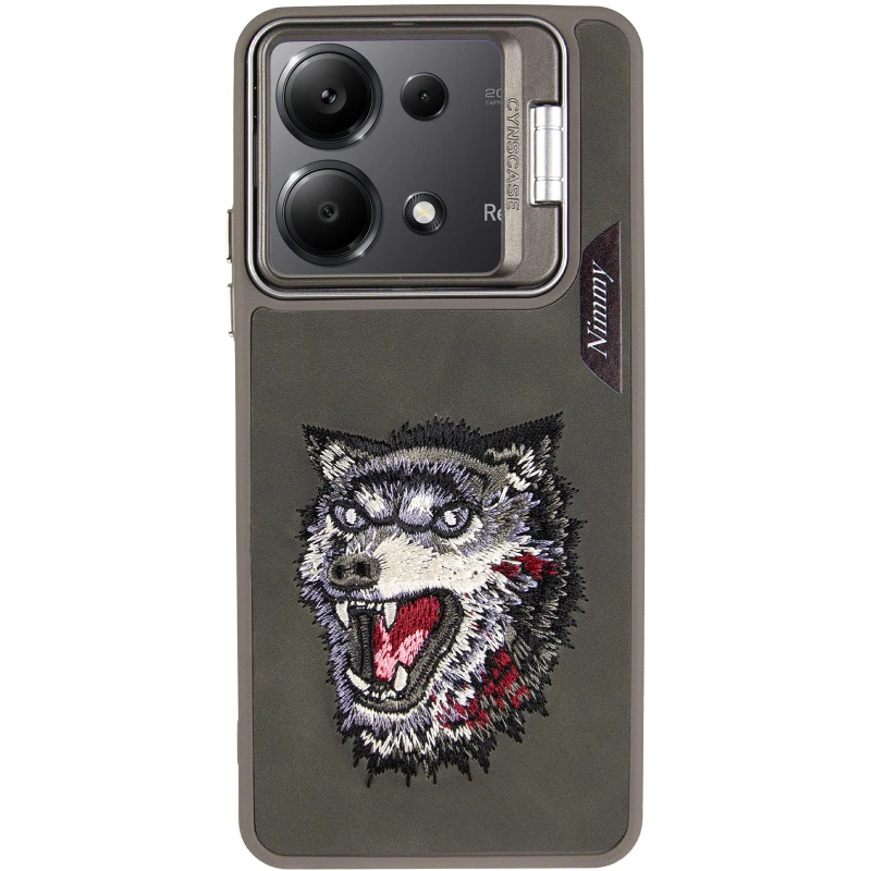 TPU+PC чехол с животными для Xiaomi Poco X6 – Grey Wolf. Фото 5 из 13