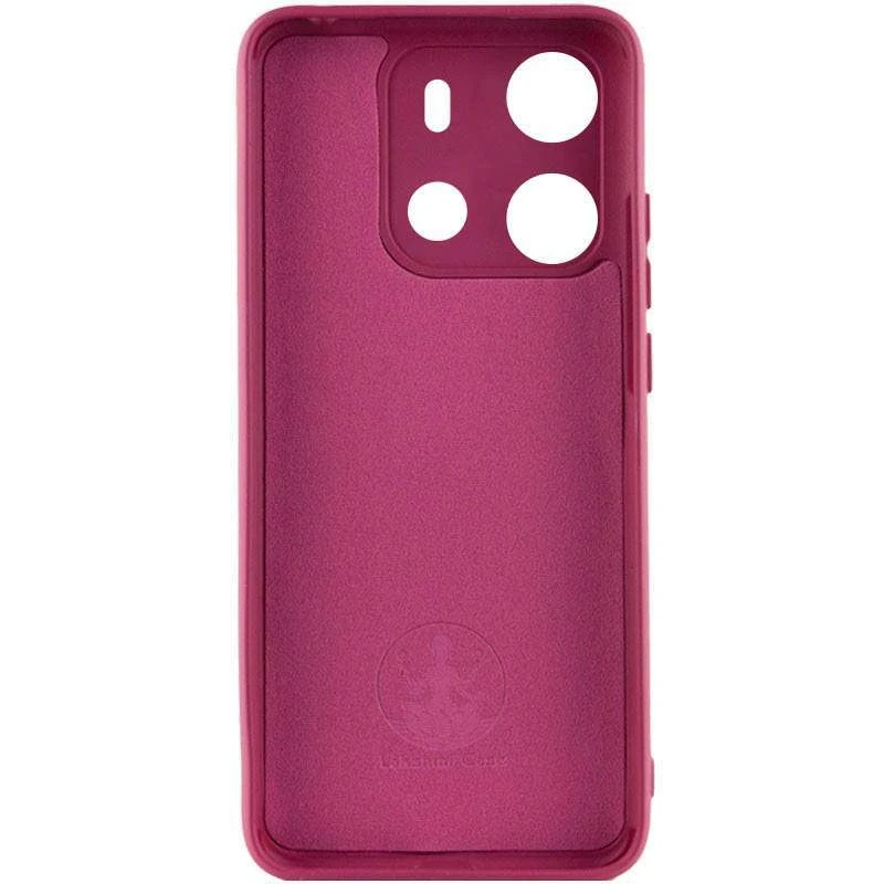 Чохол Silicone Case Lakshmi з закритою камерою на Tecno Spark Go 2023 – Бордовий / Marsala. Фото 2 з 4