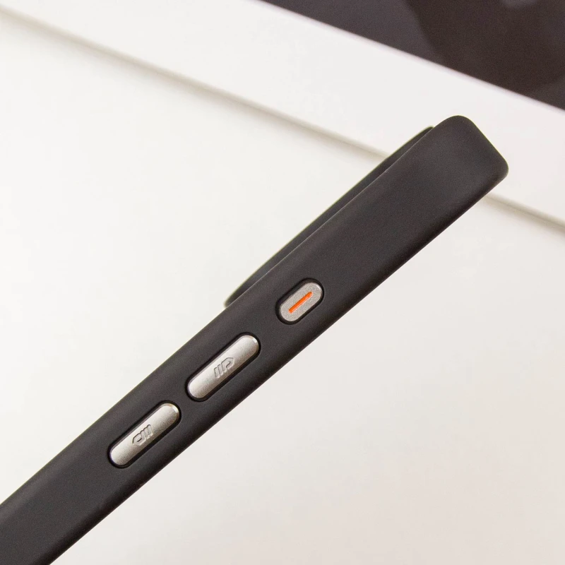 TPU+PC чохол Blueo Skin Friendly Frosted with MagSafe для Apple iPhone 15 Pro (6.1") – Чорний / Black. Фото 8 з 8