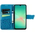 Кожаный чехол-книжка Butterfly Pattern для Samsung Galaxy A36 5G – Blue. Фото 3 из 4
