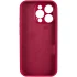Чехол Silk Full Camera Protective (AA) NO LOGO для Apple iPhone 16 Pro Max – Красный / Rose Red. Фото 5 из 7