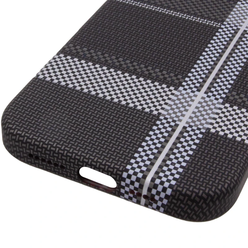 TPU чохол Pixel Craft with MagSafe для Apple iPhone 16 Pro – Urban Plaid. Фото 9 з 9