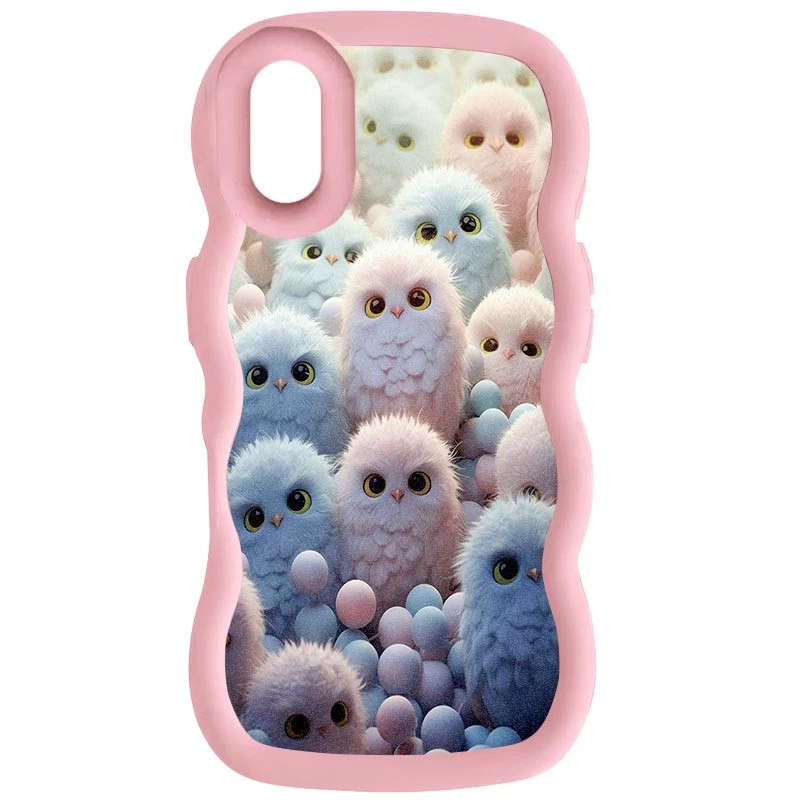 Чохол Cloudy in sky для Apple iPhone XS – Owls. Фото 1 з 2