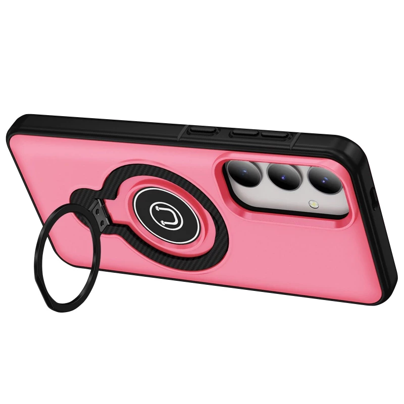 TPU+Textured PC Magnet для Samsung Galaxy S25+ – Pink. Фото 2 из 4