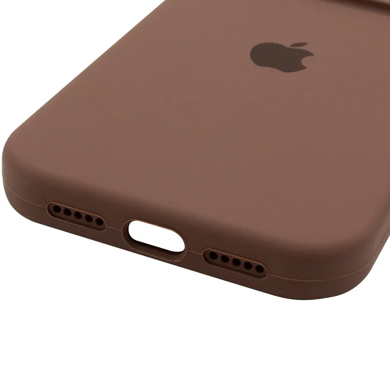 Чехол Silk Full Protective (AA) для Apple iPhone 18 Pro Max – Коричневый / Brown. Фото 5 из 5