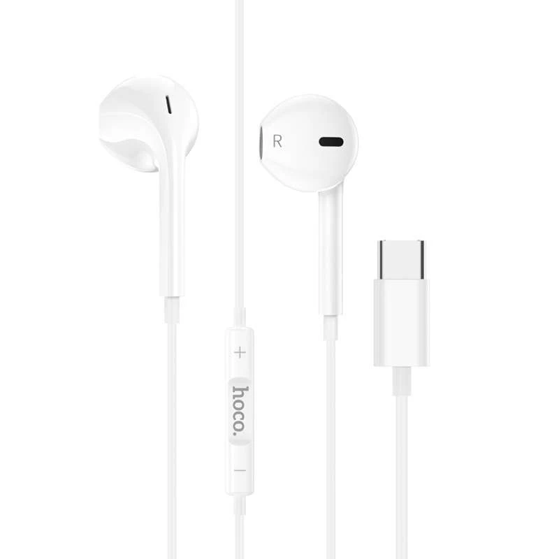 

Стерео навушники Hoco M101 Type-C (White)