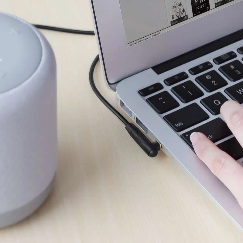 Аудіокабель Aux Borofone BL4 – Чорний. Фото 4 з 5