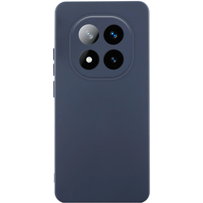 Чехол Silicone Case Lakshmi Plus с закрытой камерой для Xiaomi Redmi Note 14 Pro 5G – Синий / Midnight blue. Фото 1 Чехол Silicone Case Lakshmi Plus с закрытой камерой для Xiaomi Redmi Note 14 Pro 5G – Синий / Midnight blue. Фото 1 из 1