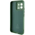 Кольоровий силіконовий чохол GETMAN із закритою камерою для Xiaomi 13 Pro – Зелений / Dark green. Фото 4 з 6