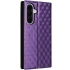 Кожаный чехол-книжка Rhombus Book для Samsung Galaxy A17 4G/5G – Purple. Фото 2 из 7