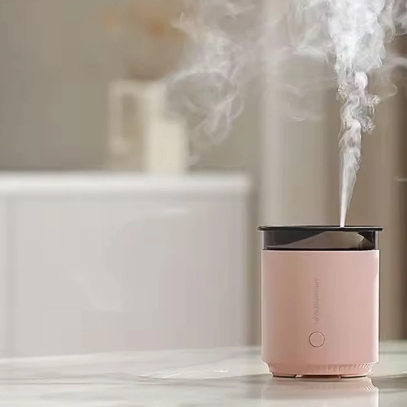 Зволожувач повітря з підсвічуванням WX106 Type-C/5V USB 200ml – Pink. Фото 3 з 5