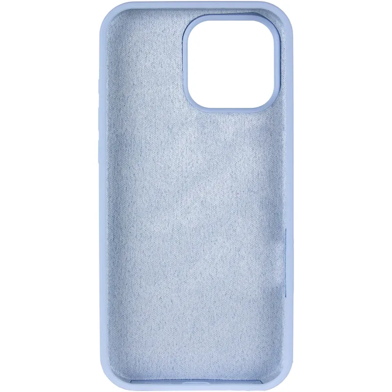 Чехол Silk Full Protective (AA) NO LOGO для Apple iPhone 16 Pro Max – Голубой / Lilac Blue. Фото 7 из 19