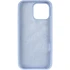 Чохол з закритим низом Silicone Case на Apple iPhone 16 Pro Max – Блакитний / Lilac Blue. Фото 7 з 19