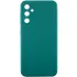 Цветной силиконовый чехол с защитой камеры для Samsung Galaxy A36 5G – Зеленый / Dark green. Фото 2 из 2