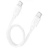 Дата кабель Hoco X96 Hyper Type-C to Type-C 60W (0.25m) – White. Фото 2 из 3