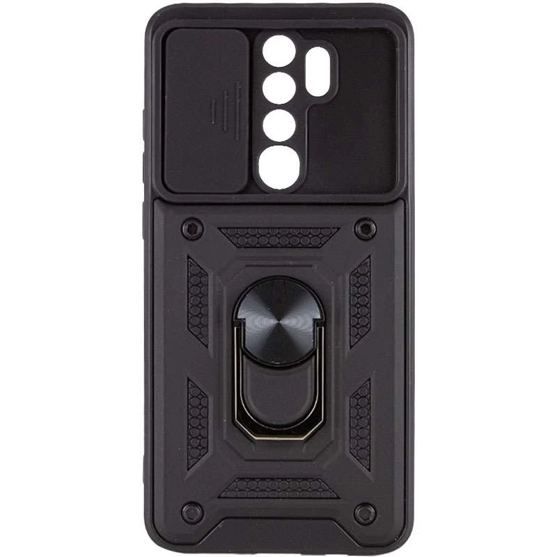 Протиударний чохол Serge Ring з захистом камери на Xiaomi Redmi Note 8 Pro – Чорний. Фото 3 з 5