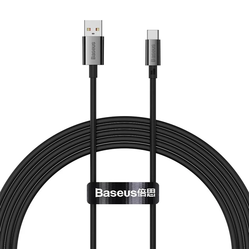 Дата кабель Baseus Superior Series Fast Charging USB to Type-C 100W (1m) (P10320102) – Moon White. Фото 1 из 5