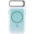 Чехол TPU+PC Jewel Sparkle with MagSafe для Apple iPhone 17 Air (6.5") – Aqua Blue. Фото 4 из 8