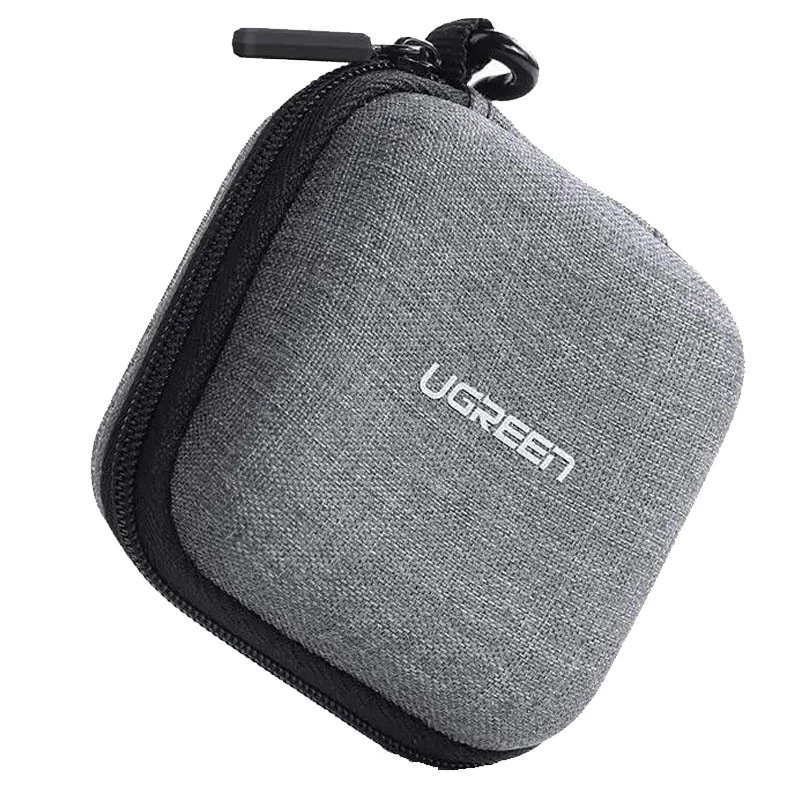 

Футляр для навушників UGREEN LP128 Earphone Carrying Case Bag (Gray)
